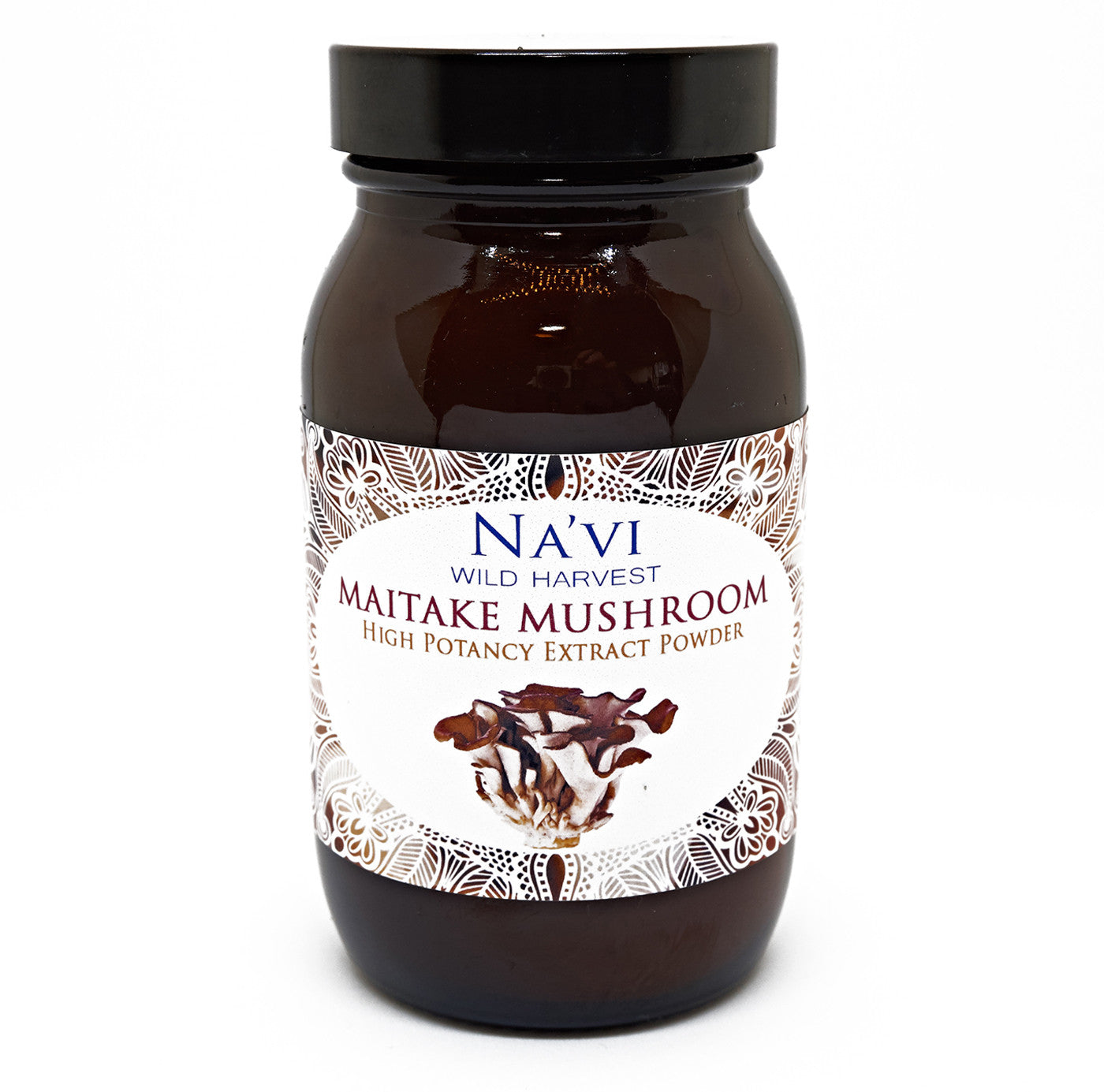 75 gram jar of Maitake Mushroom Extract tonic herb powder