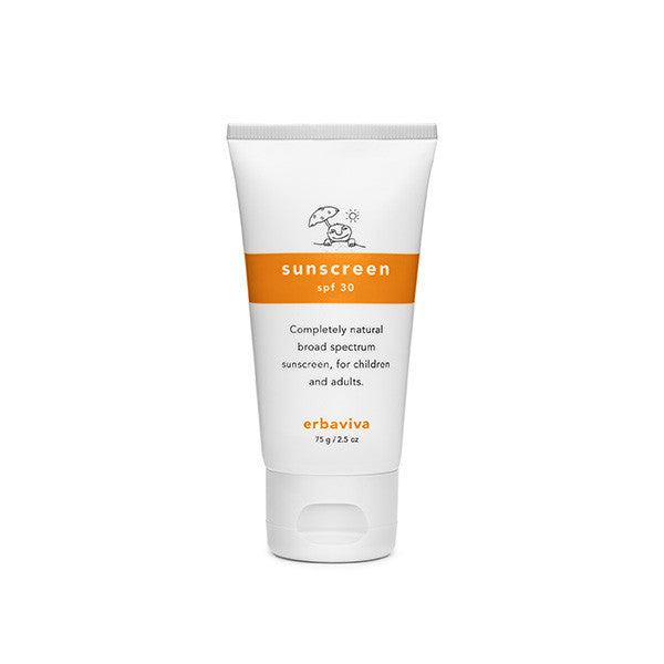 Erbaviva Sunscreen - Completely Natural Skin Protection - 75g - Na'vi Organics Ltd